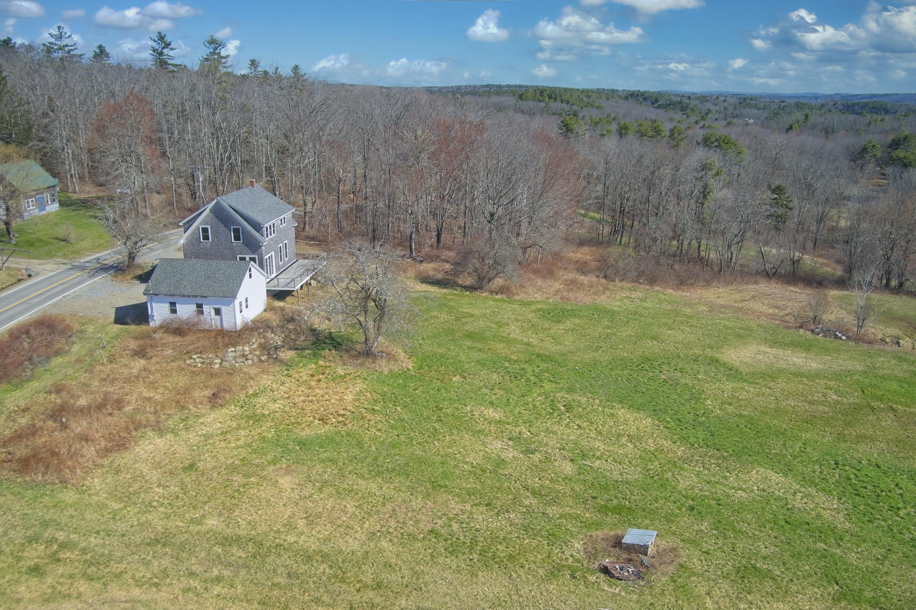 24 Waldoboro Road Bremen, ME 04551 - Photo 3 of 29 Aerial view side