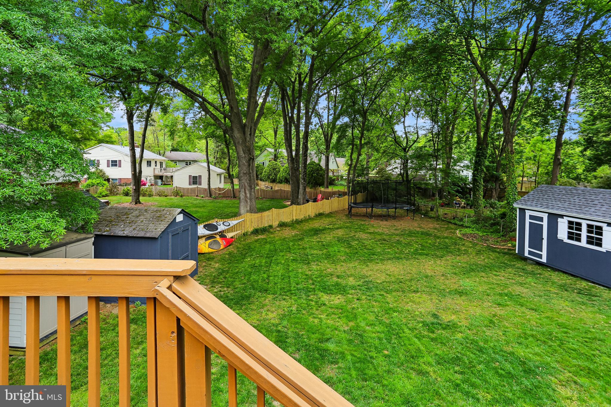 2003 Rampart Drive Alexandria, VA 22308 - Photo 14 of 38 a view of a house with backyard and sitting area