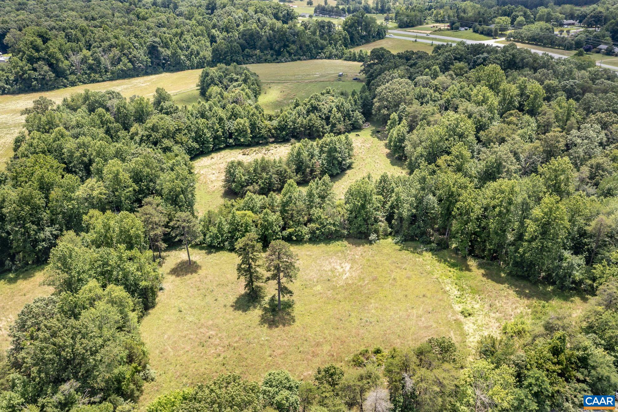 11697 Spotswood Trail Ruckersville, VA 22968 - Photo 24 of 53 a view of a yard with a lake