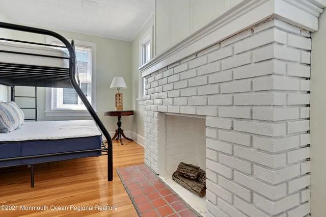 a house with trees in front of it