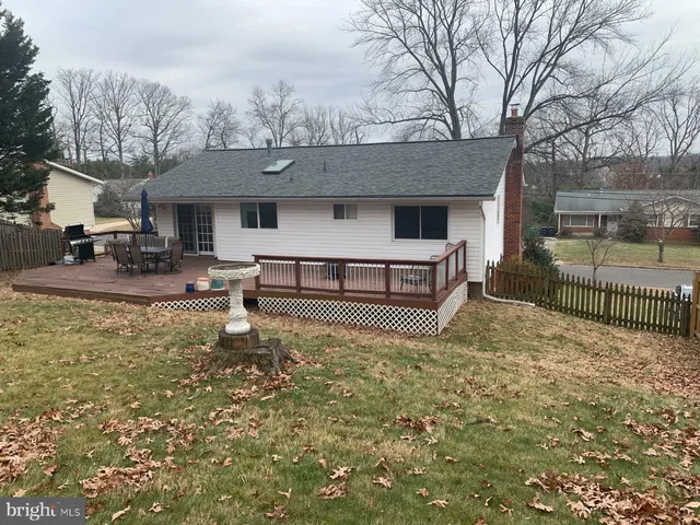 a view of outdoor space yard and deck