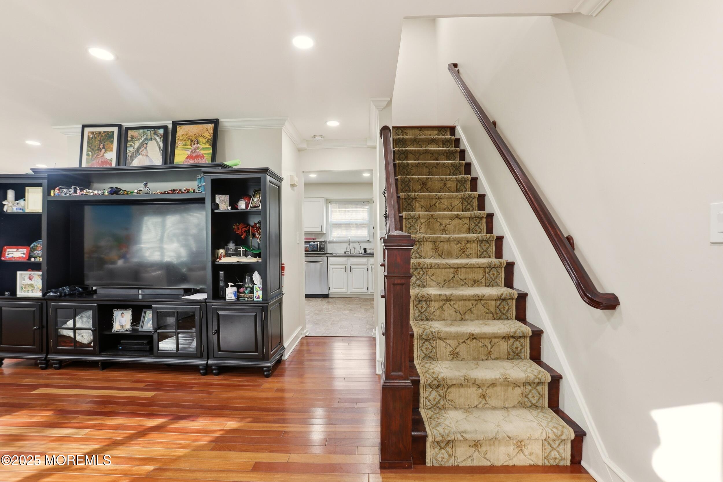 28 Bronia Street Howell, NJ 07731 - Photo 2 of 34 a view of entryway and hall with wooden floor