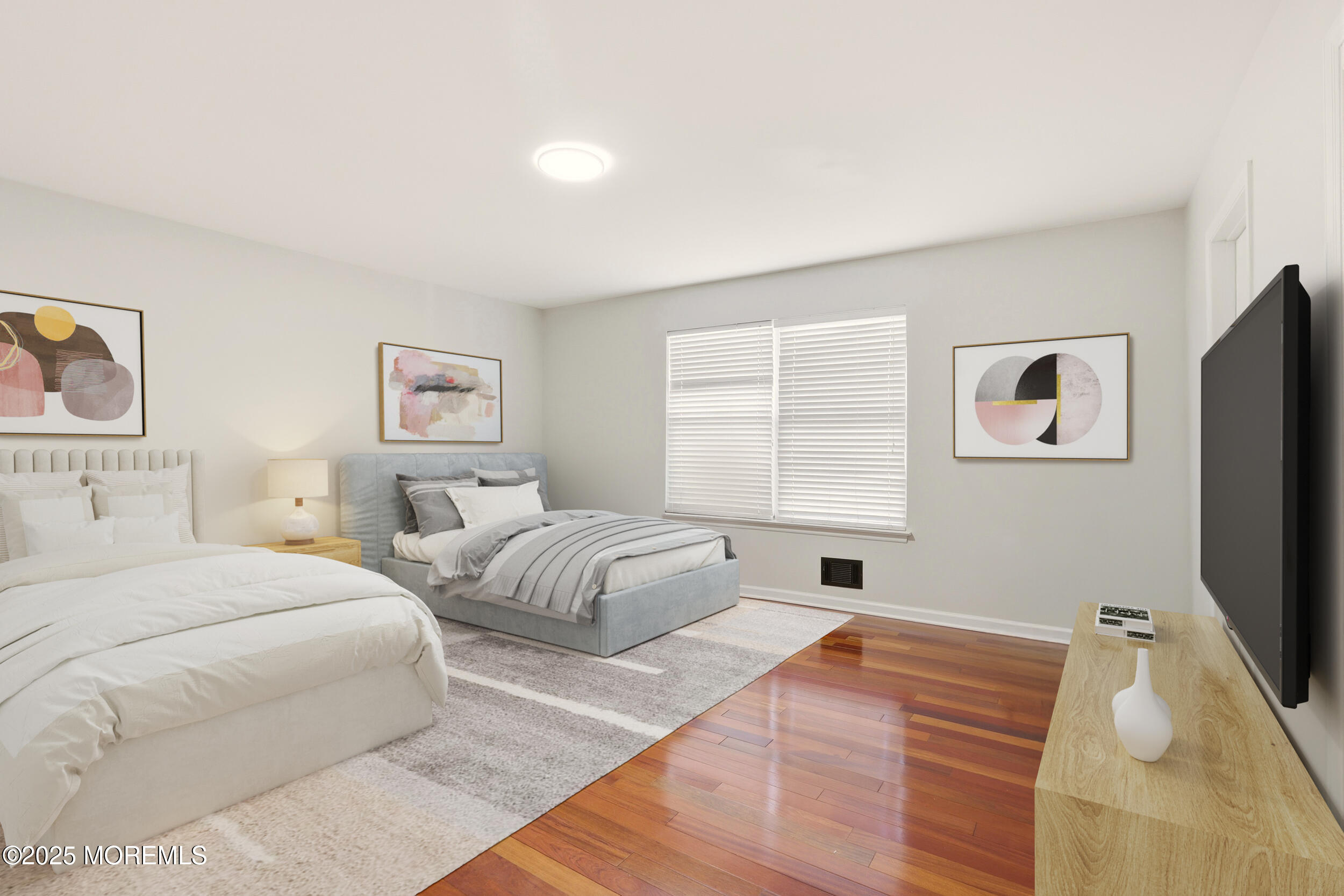 28 Bronia Street Howell, NJ 07731 - Photo 27 of 34 a bedroom with two beds and a flat screen tv