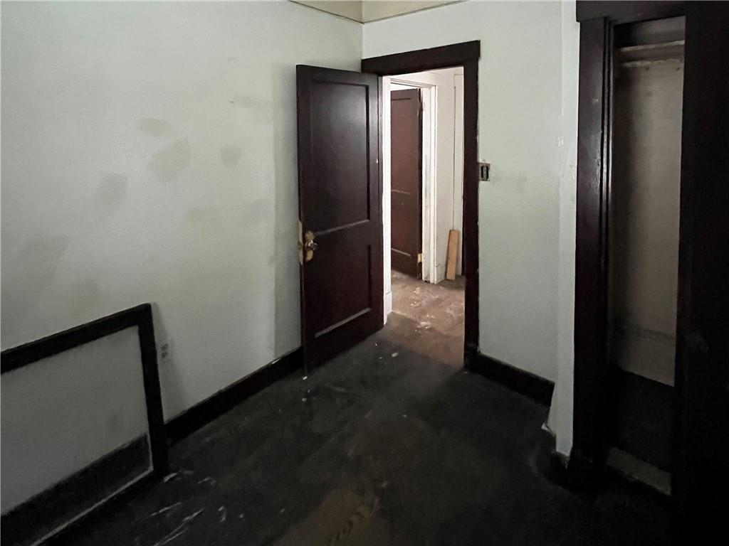 611 Singer Place Pittsburgh, PA 15221 - Photo 6 of 7 a view of hallway with hallway and wooden floor