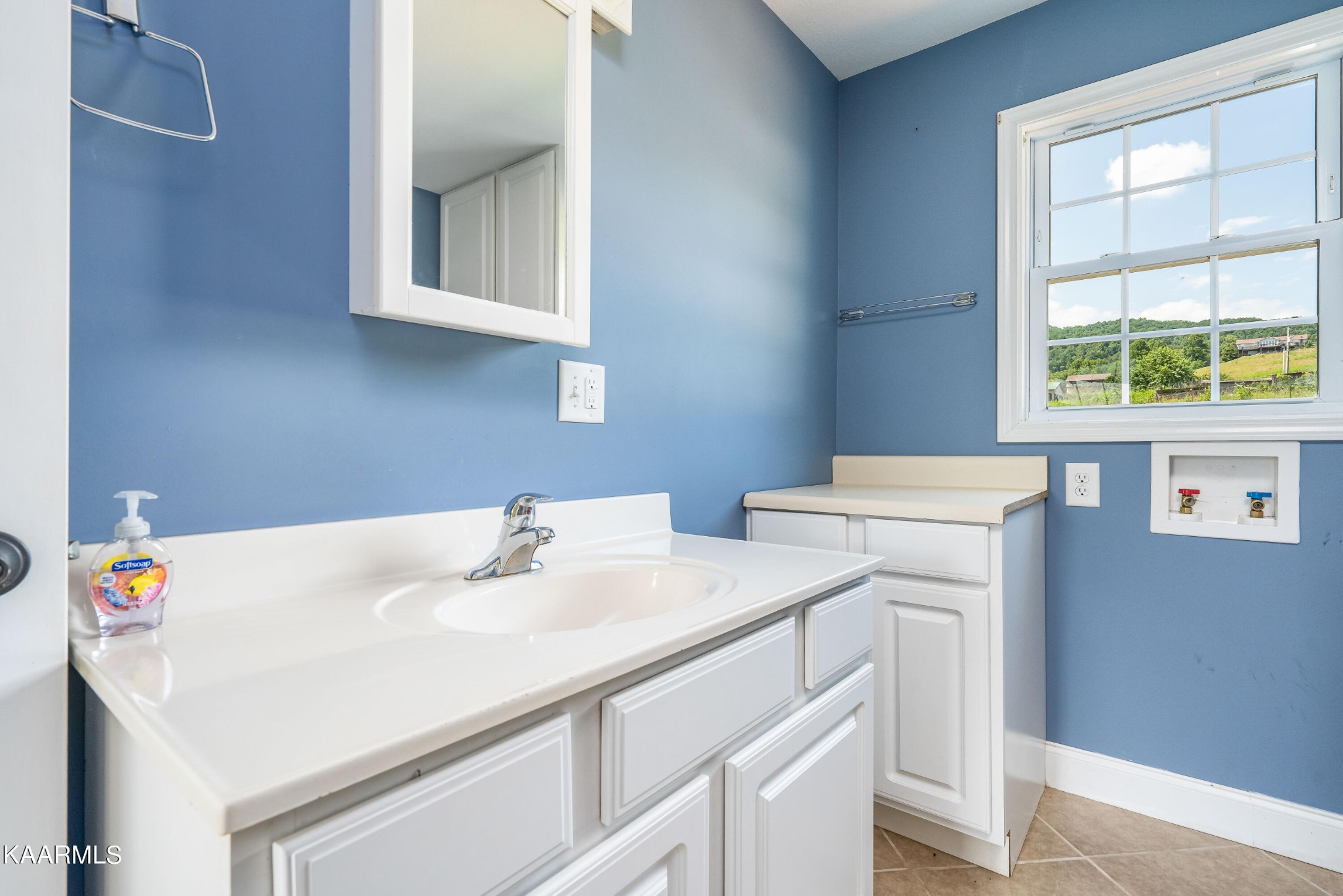 212 George Bowers Road Elizabethton, TN 37643 - Photo 36 of 49 a bathroom with a sink and a vanity