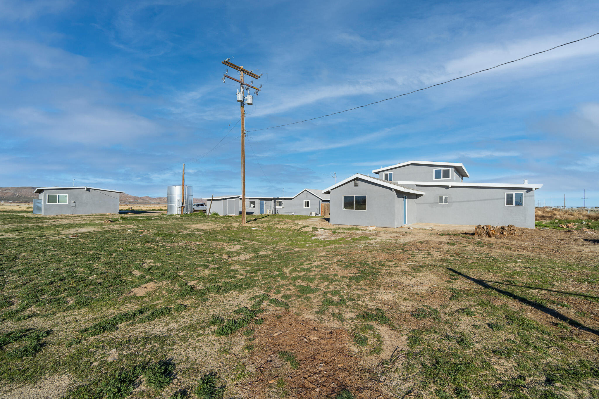 8443 Gaskell Road Rosamond, CA 93560 - Photo 40 of 45 a bathroom with a sink and a mirror