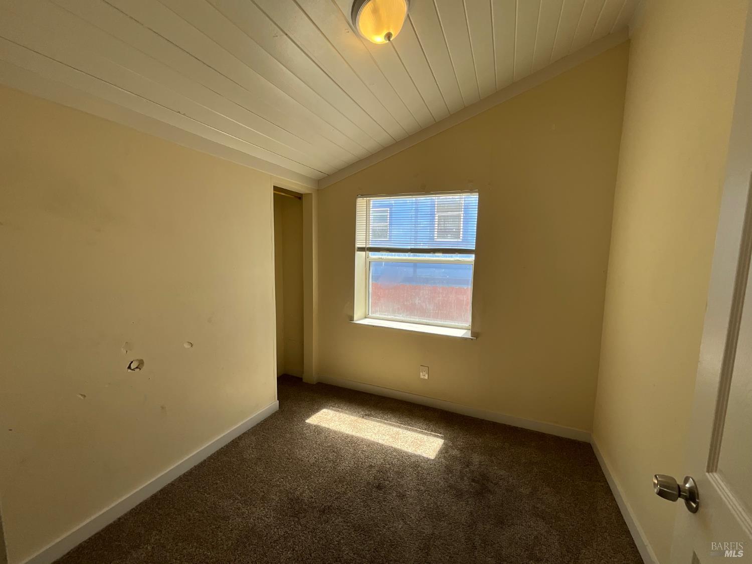 138 West 6th Street Santa Rosa, CA 95401 - Photo 15 of 31 Bedroom 2 has tongue and groove vaulted ceilings.