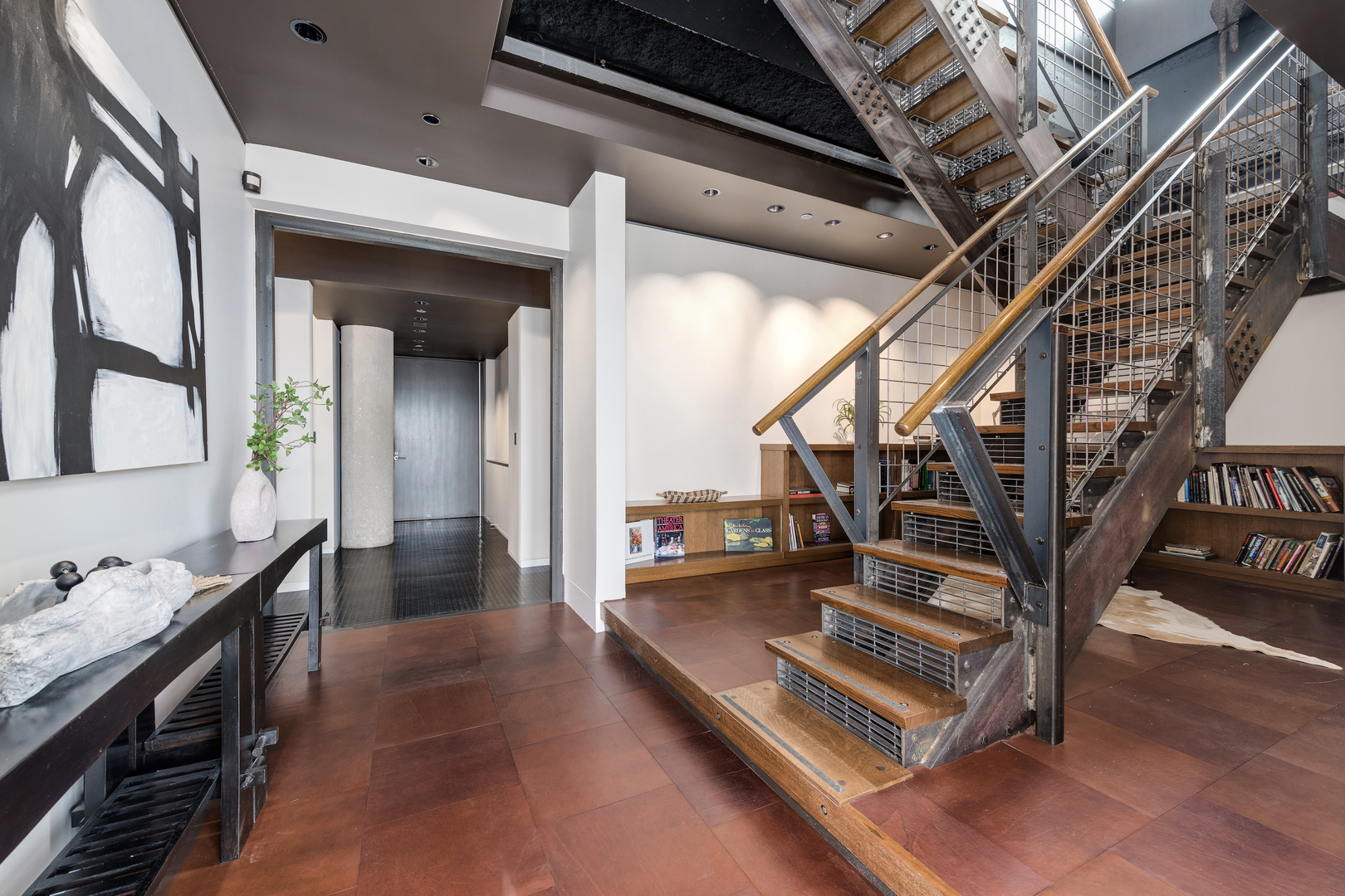 1530 South State Street, Unit 18AB Chicago, IL 60605 - Photo 37 of 54 a view of entryway and hall with wooden floor