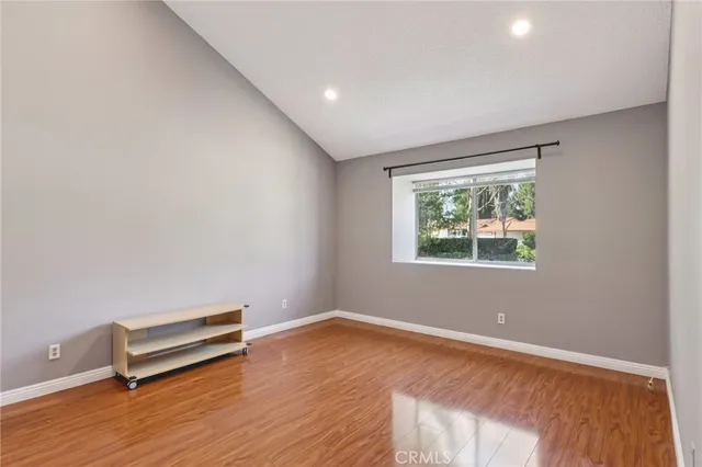 wooden floor in an empty room