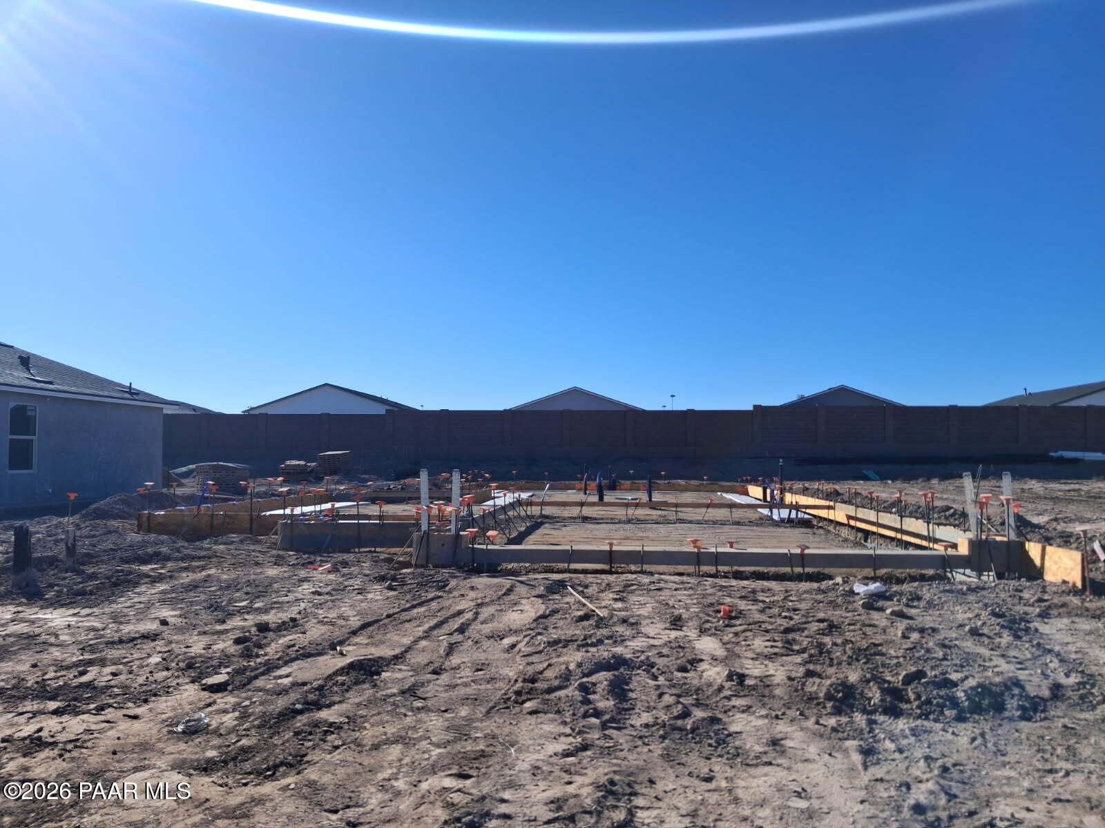 a view of a lake with a mountain in the background