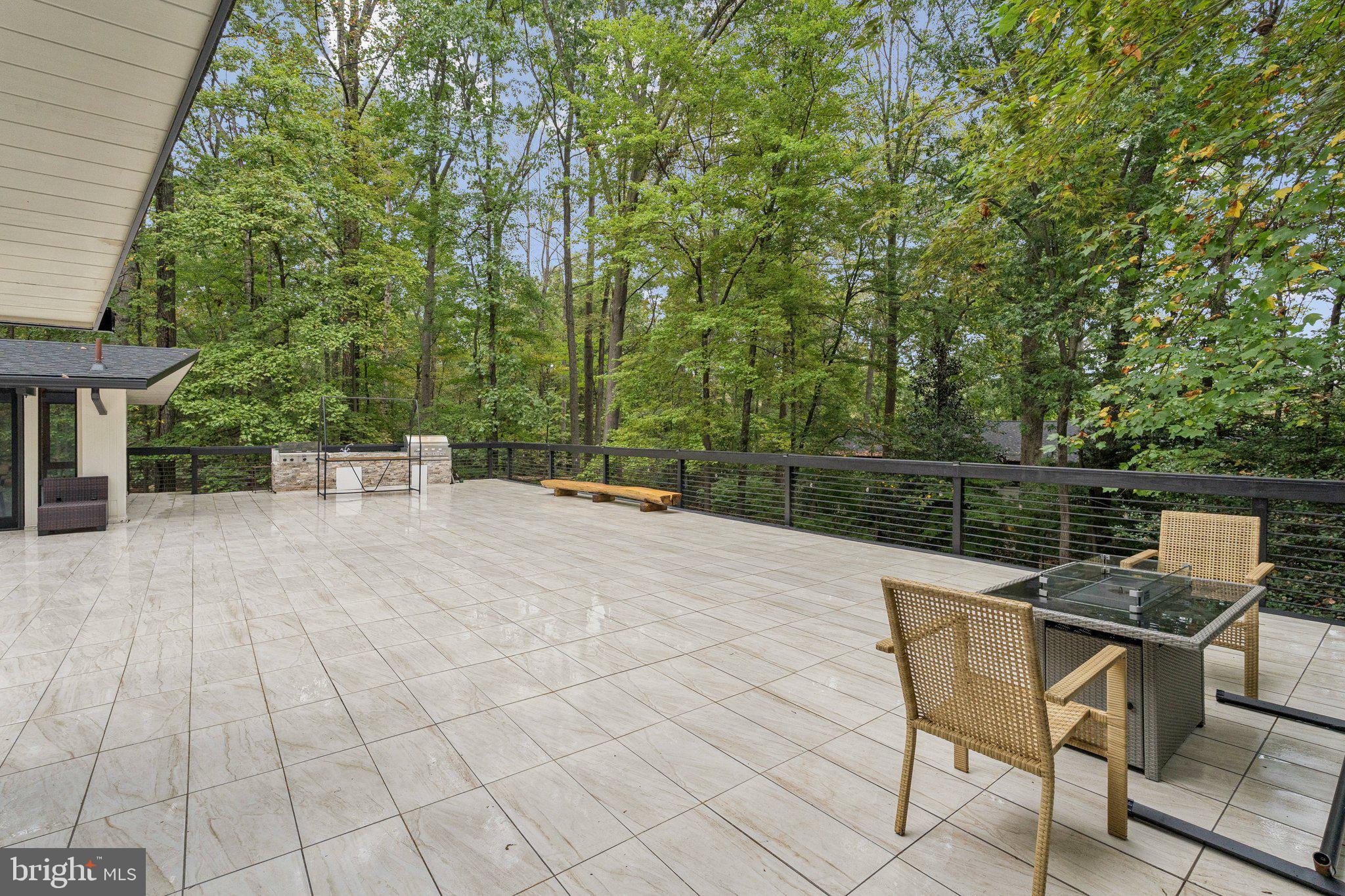 11428 Purple Beech Drive Reston, VA 20191 - Photo 5 of 52 a terrace view with sitting space and garden view