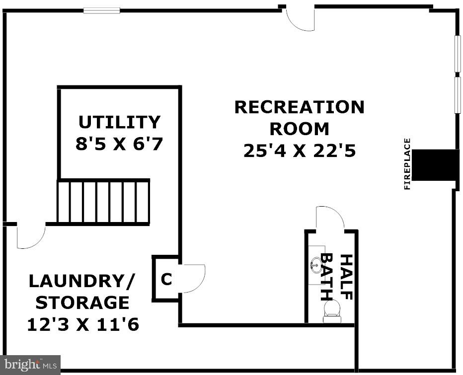 4112 Beverly Road Rockville, MD 20853 - Photo 37 of 37 Lower level