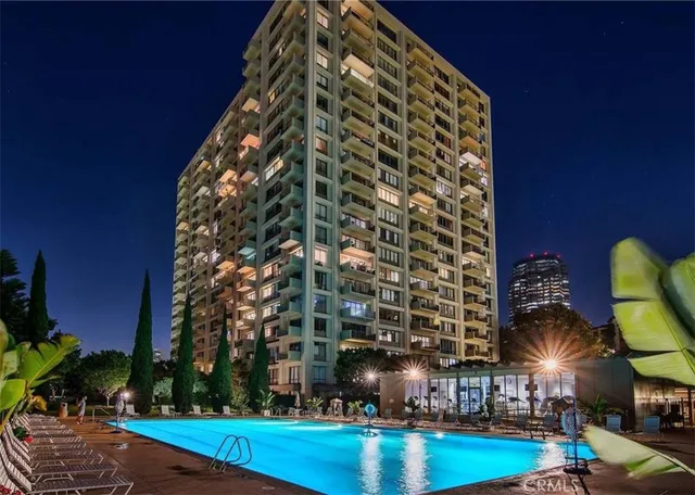 a view of a swimming pool