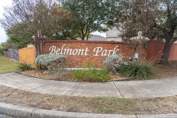 a view of outdoor space with sign board