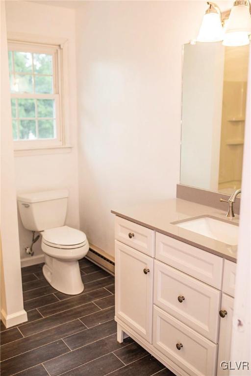 2825 Middletown Road Bethlehem, PA 18020 - Photo 15 of 28 a bathroom with a toilet a sink and a window