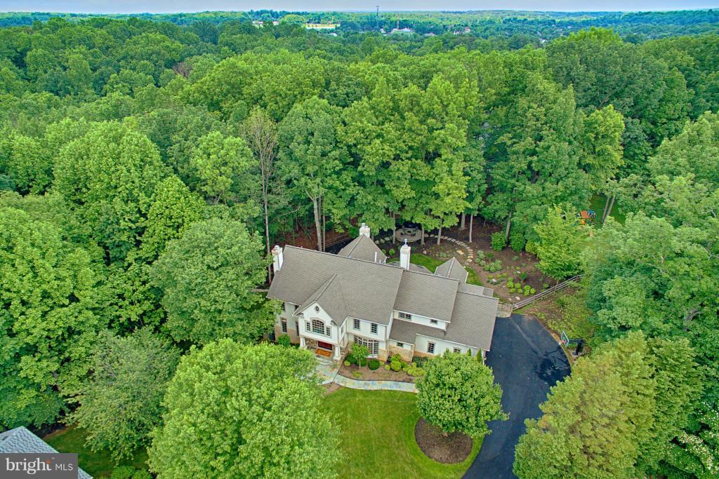 1301 Sawbridge Way Reston, VA 20194 - Photo 2 of 30 an aerial view of a house with a yard