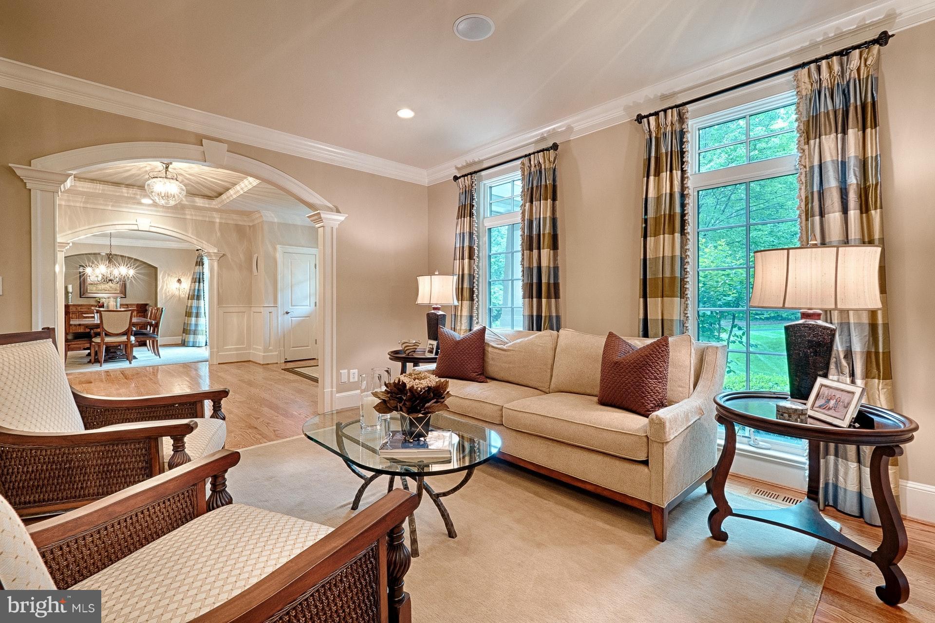 1301 Sawbridge Way Reston, VA 20194 - Photo 5 of 30 a living room with furniture and a large window
