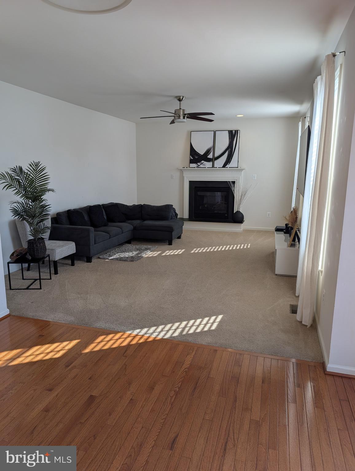 13944 Seneca Ridge Drive Hagerstown, MD 21740 - Photo 5 of 27 a living room with furniture and a fireplace