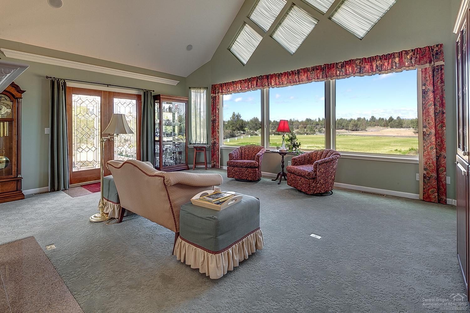 Fantastic views from the great room and