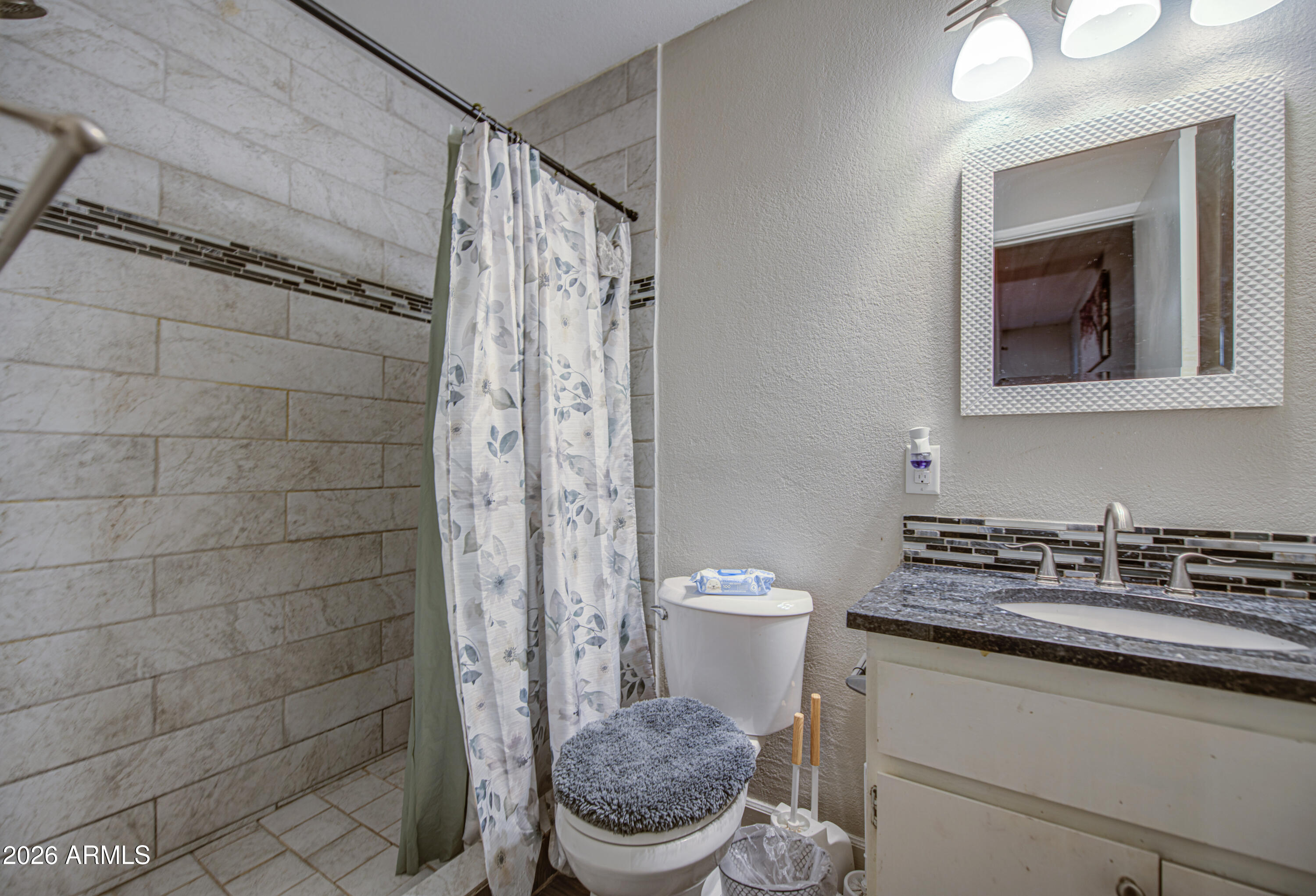 9009 West Elm Street, Unit 6 Phoenix, AZ 85037 - Photo 21 of 23 a bathroom with a toilet sink and shower