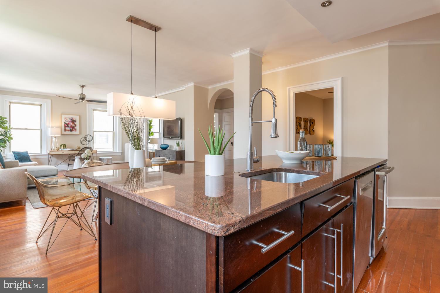 2022 Columbia Road Northwest, Unit 606 Washington, DC 20009 - Photo 14 of 52 Open Concept Kitchen.