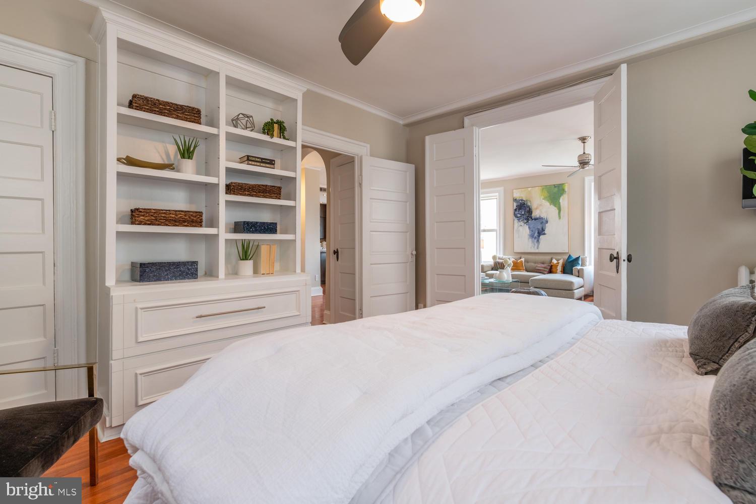 2022 Columbia Road Northwest, Unit 606 Washington, DC 20009 - Photo 19 of 52 Bedroom #1 with beautiful built-ins.