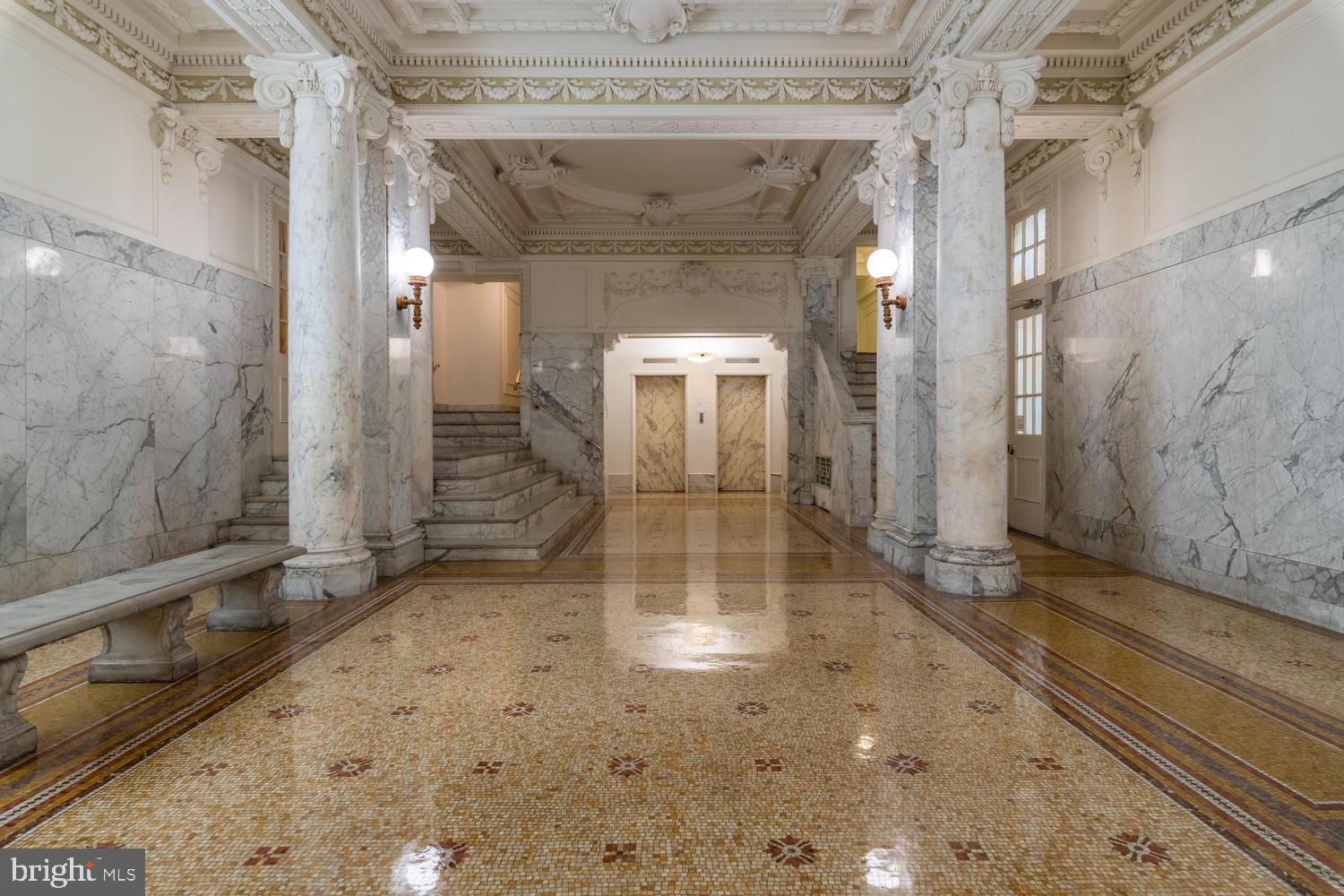 2022 Columbia Road Northwest, Unit 606 Washington, DC 20009 - Photo 38 of 52 Stunning Lobby