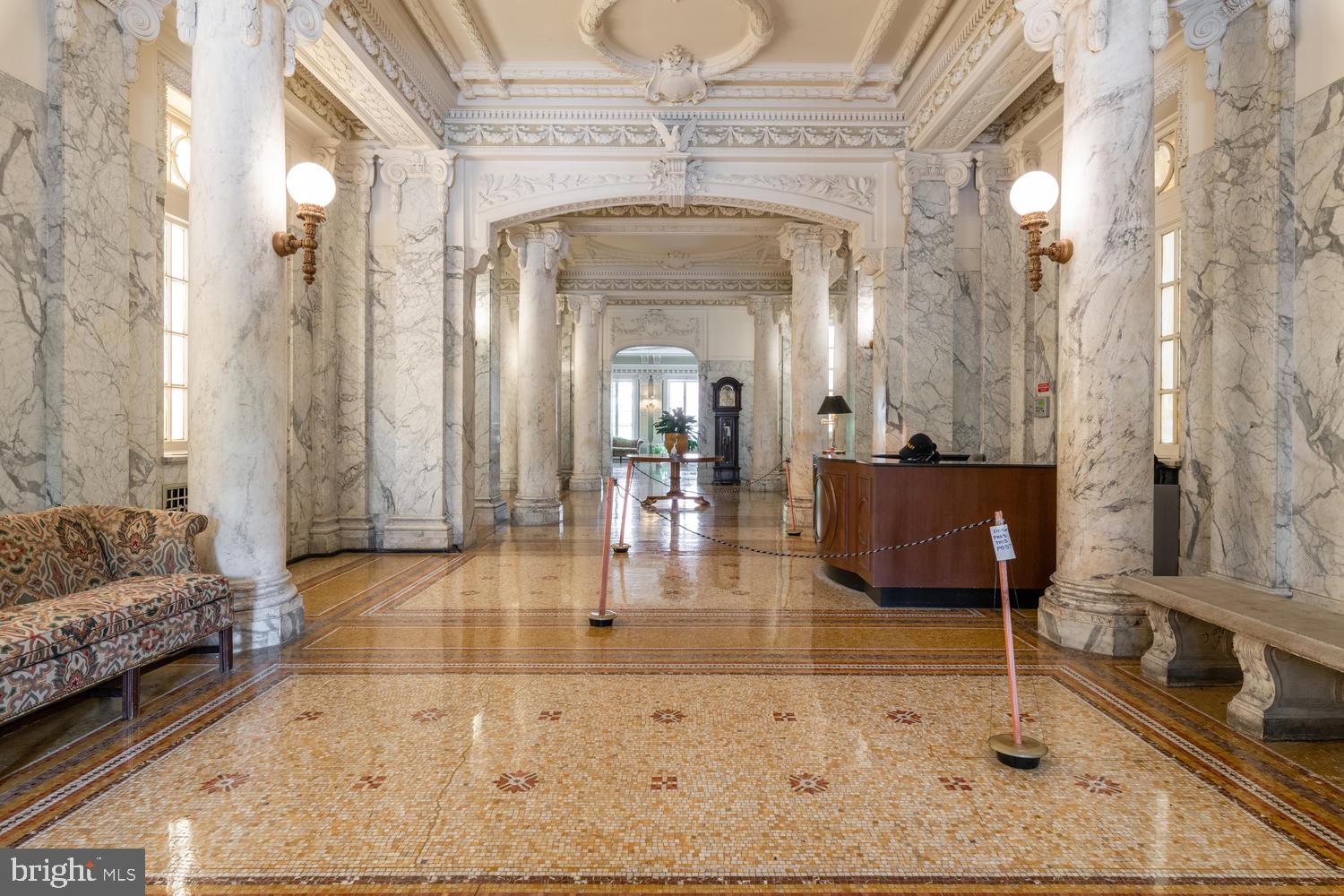 2022 Columbia Road Northwest, Unit 606 Washington, DC 20009 - Photo 41 of 52 Stunning Lobby