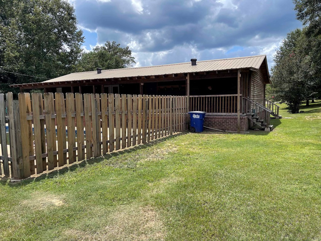 813 Mt Zion Road Northwest Wesson, MS 39191 - Photo 38 of 39 Pool and back of house