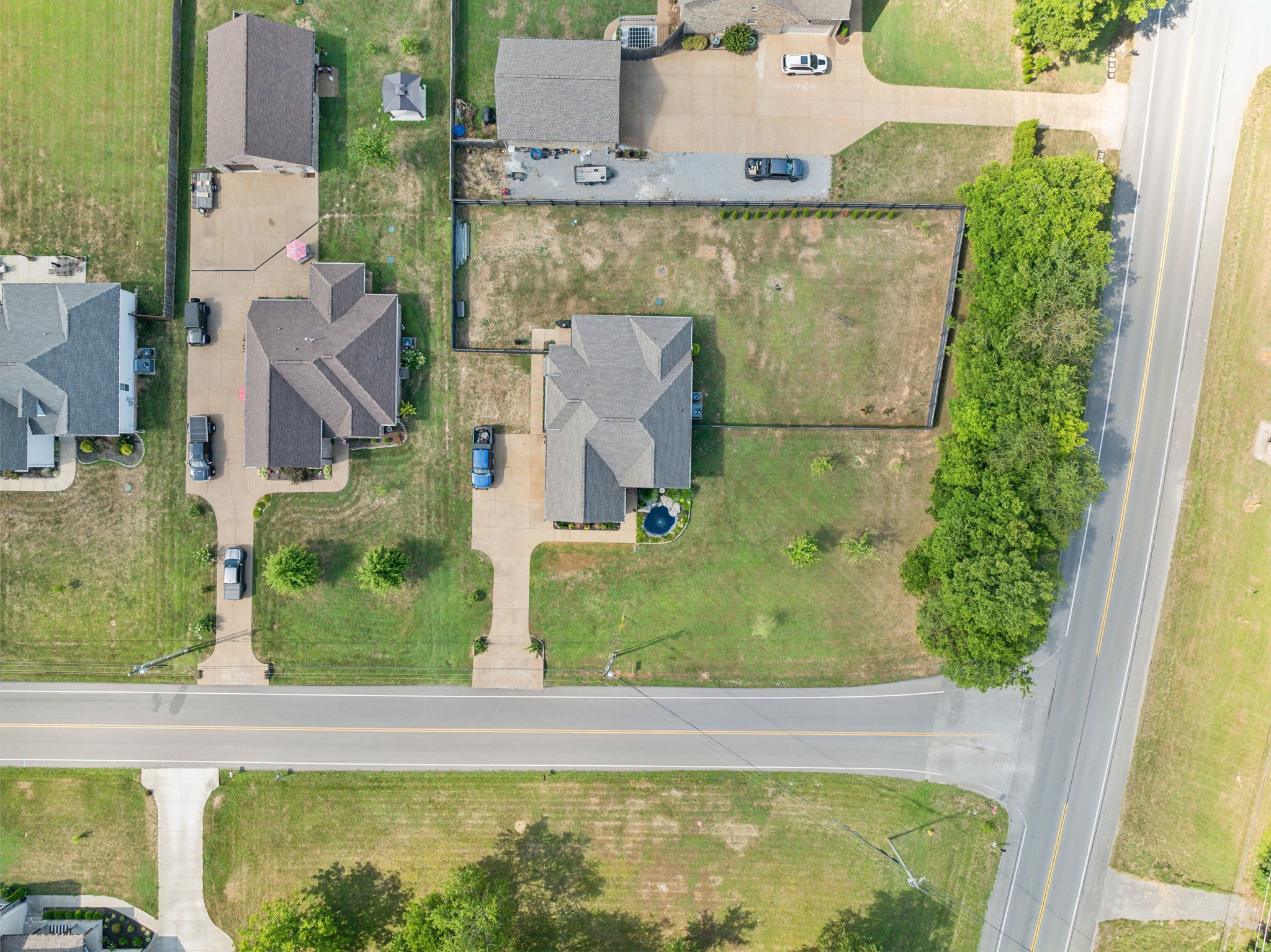101 Flat Woods Road Lebanon, TN 37090 - Photo 51 of 55 an aerial view of houses with yard