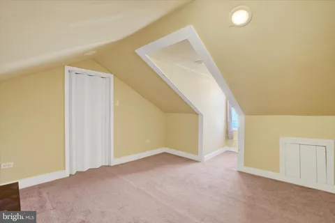 a view of room with a bench