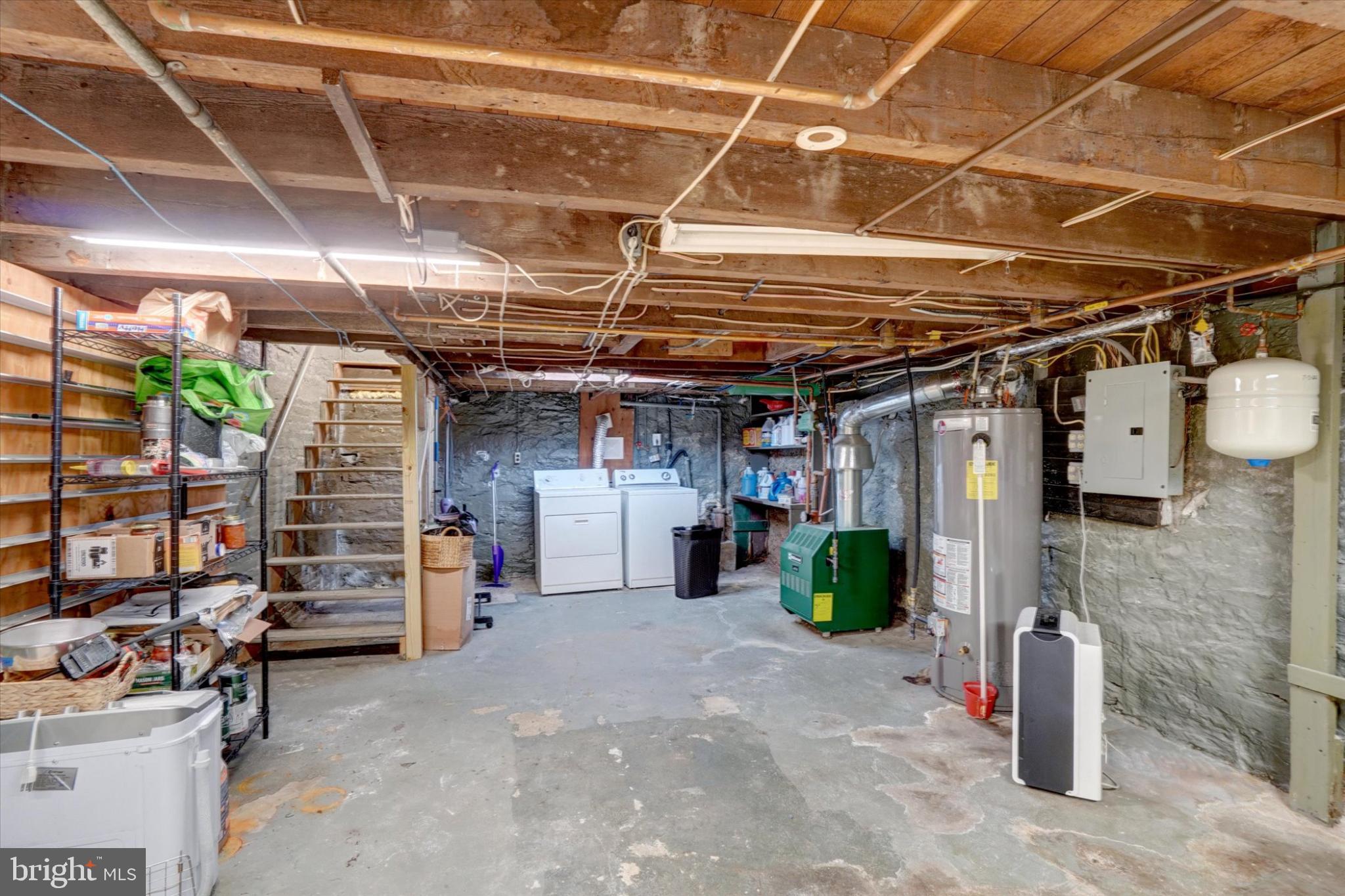 224 Perry Street Columbia, PA 17512 - Photo 29 of 34 Unfinished basement.