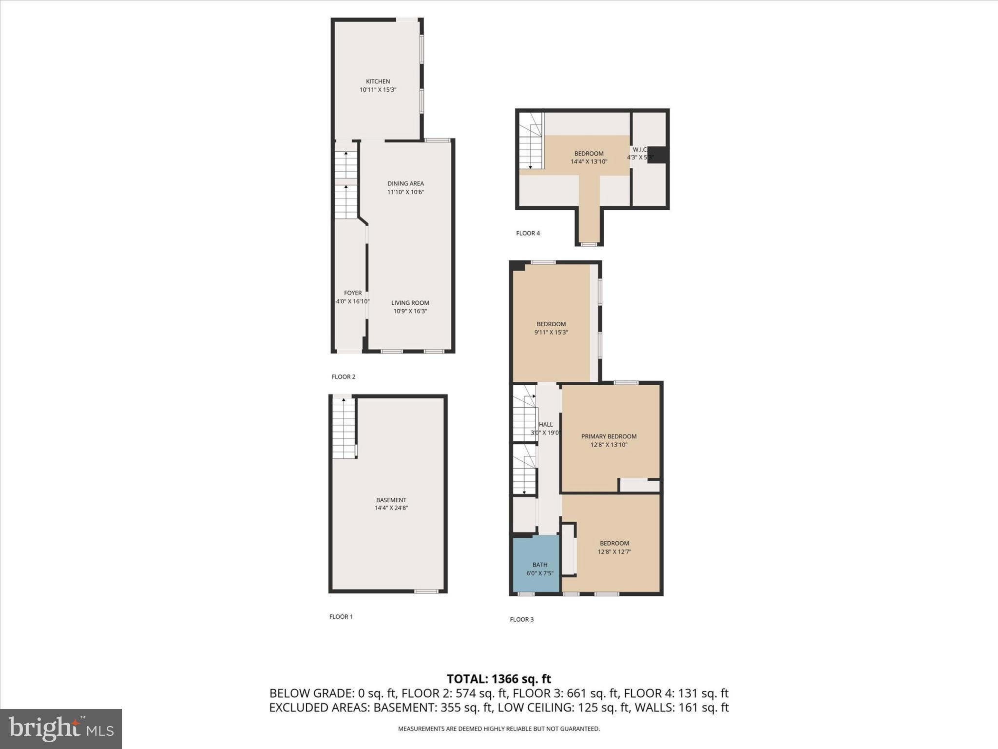 224 Perry Street Columbia, PA 17512 - Photo 34 of 34 Spacious multi-level floor plan layout.
