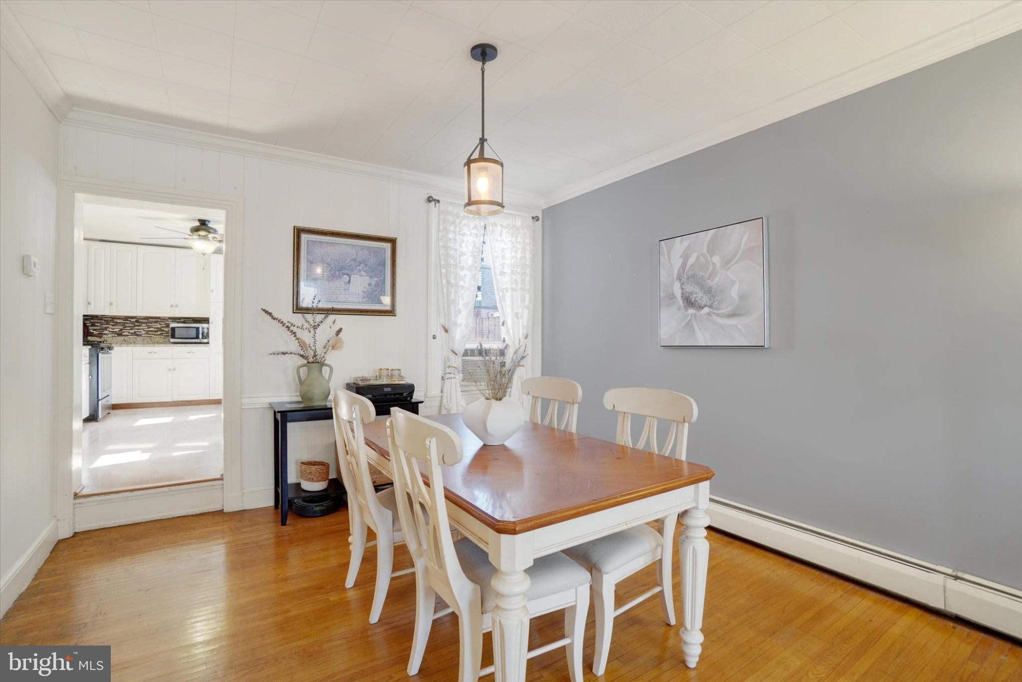 224 Perry Street Columbia, PA 17512 - Photo 9 of 34 Dining area with hardwood floors.