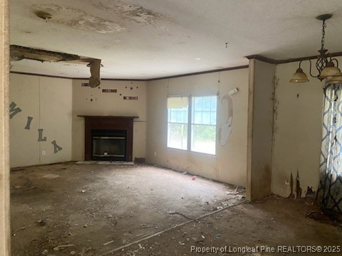 1329 McArthur Road Maxton, NC 28364 - Photo 6 of 12 a view of an empty room with a fireplace