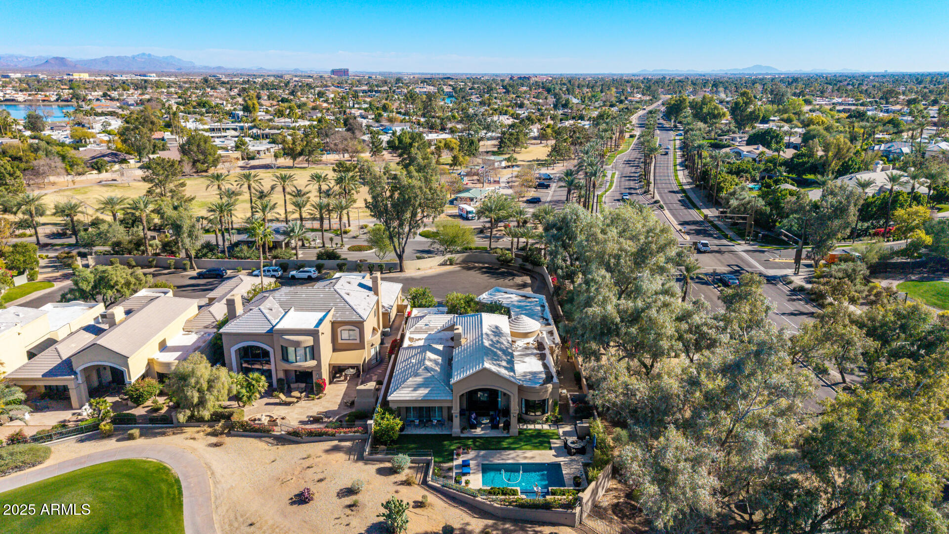 7878 East Gainey Ranch Road, Unit 41 Scottsdale, AZ 85258 - Photo 43 of 46 an aerial view of multiple house