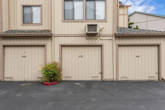 a view of white door