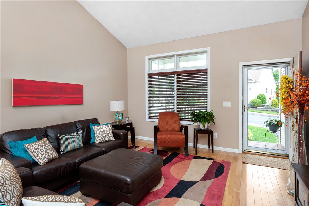 145 Smithfield Road, Unit B North Providence, RI 02904 - Photo 4 of 21 Vaulted ceiling living room