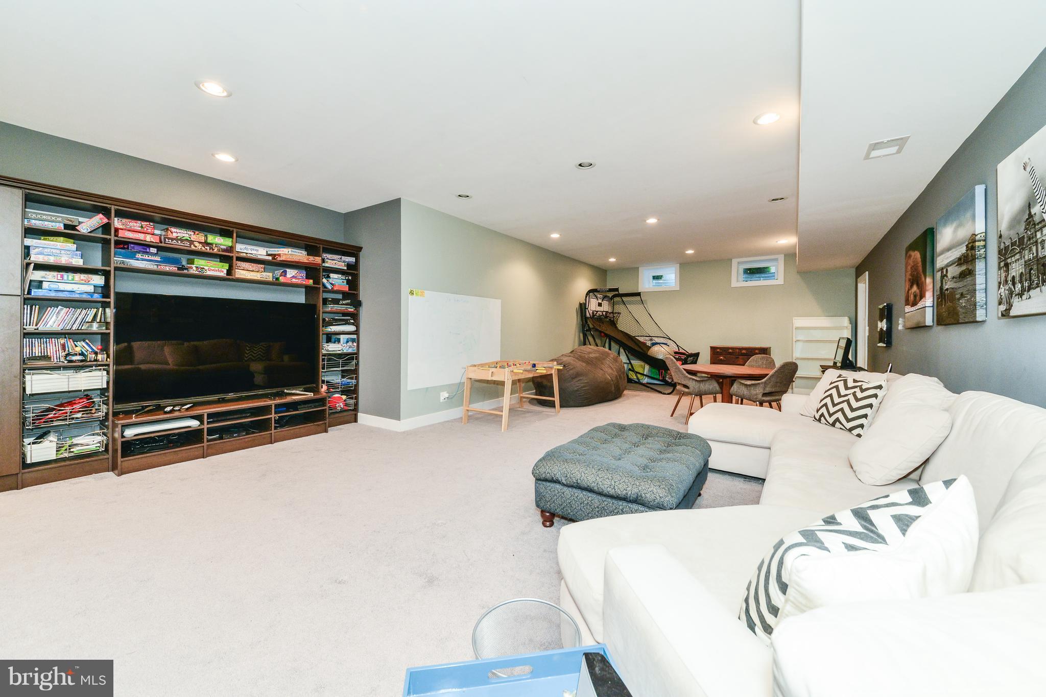 6931 Hector Road McLean, VA 22101 - Photo 27 of 30 Expansive lower level entertainment space