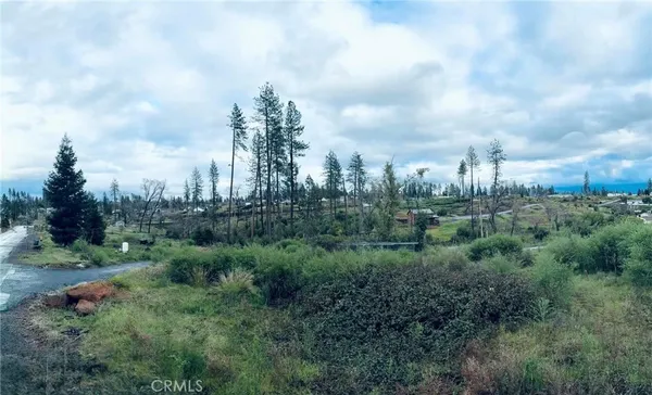 a view of a city with lush green forest