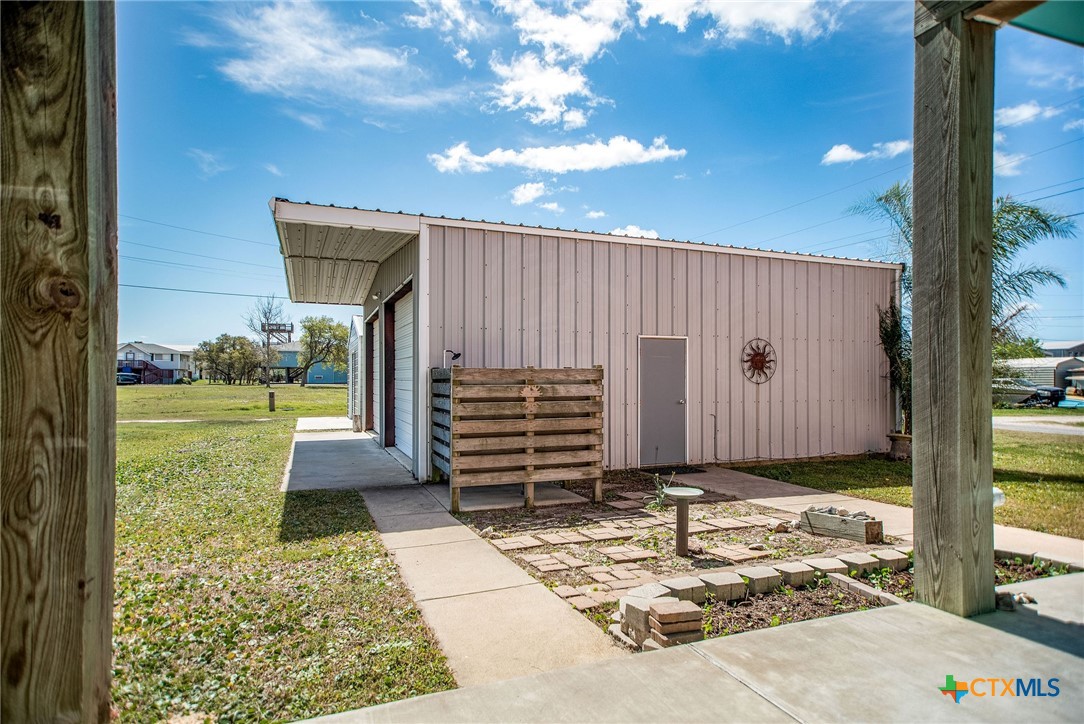 211 Taylor Avenue Port O'Connor, TX 77982 - Photo 13 of 43 a view of backyard of the house