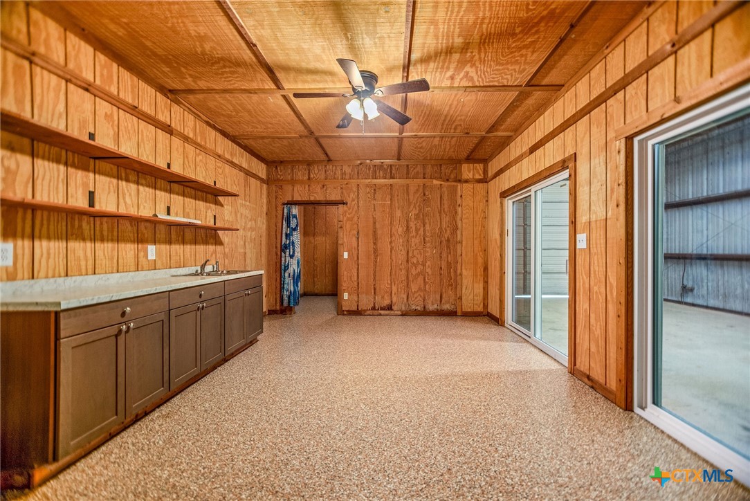 211 Taylor Avenue Port O'Connor, TX 77982 - Photo 19 of 43 a view of a garage with furniture