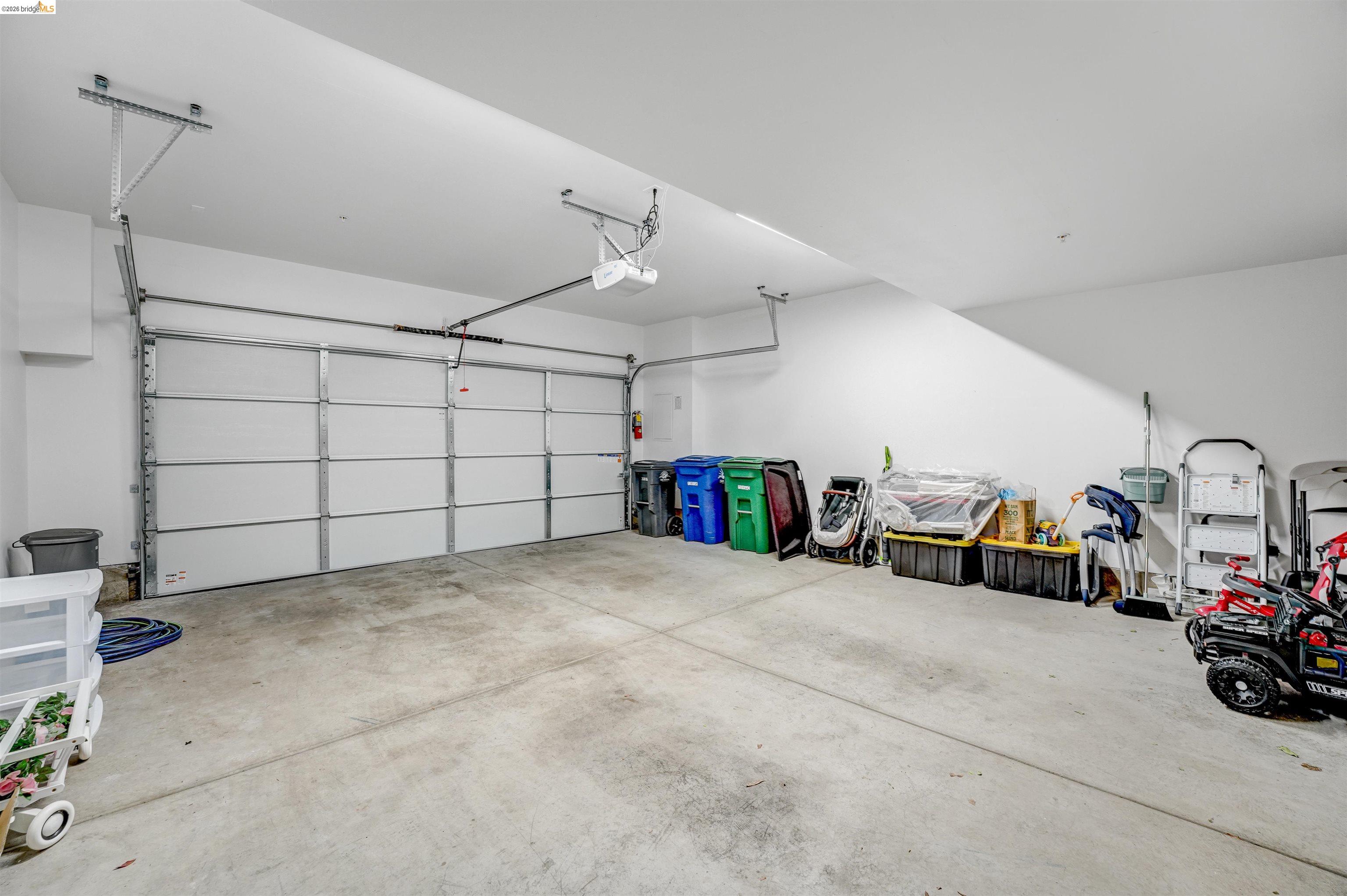 7101 Melon Court San Ramon, CA 94583 - Photo 54 of 58 a view of a garage with rack and bicycle