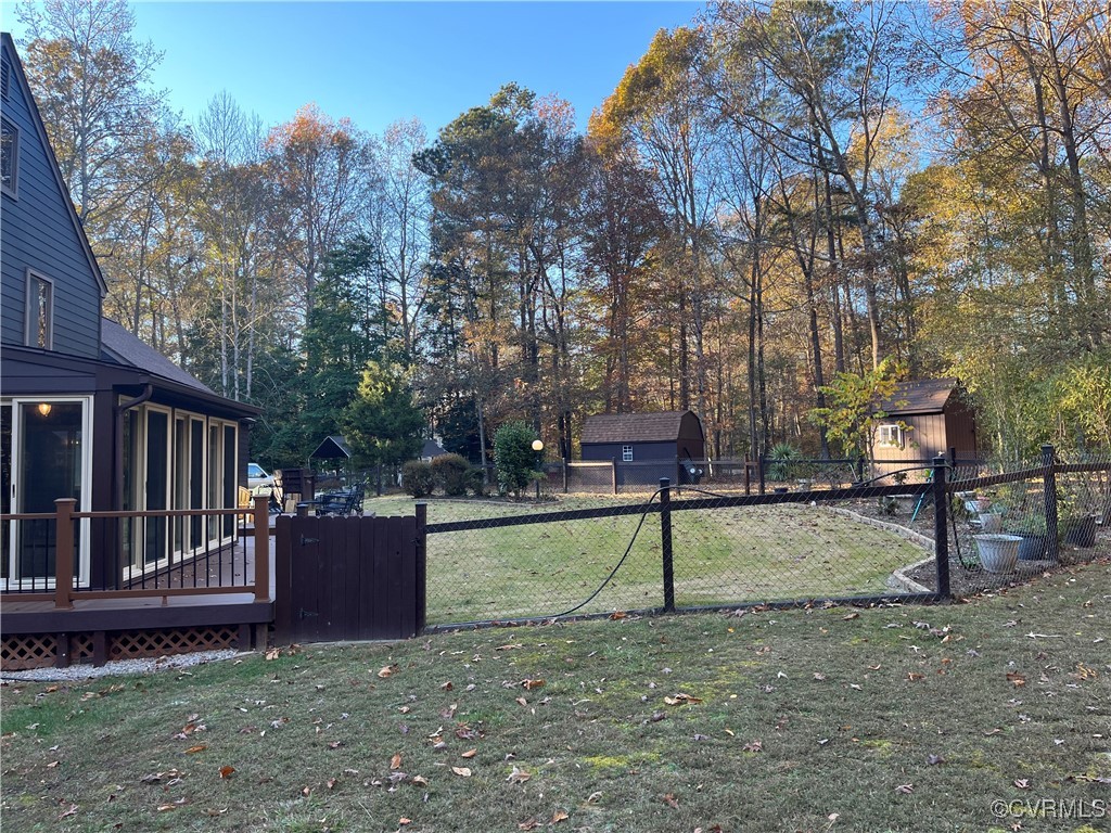 6220 Glebe Point Road Chesterfield, VA 23838 - Photo 11 of 50 a view of backyard with trees