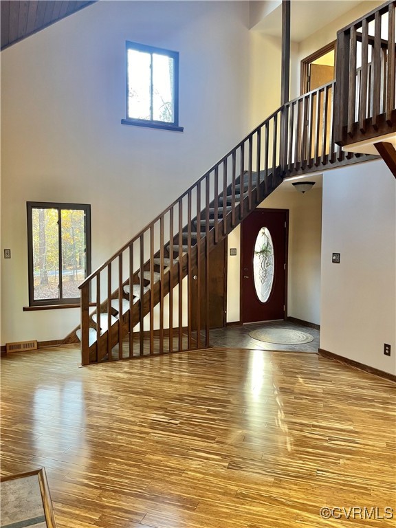 6220 Glebe Point Road Chesterfield, VA 23838 - Photo 21 of 50 a view of entryway with wooden floor