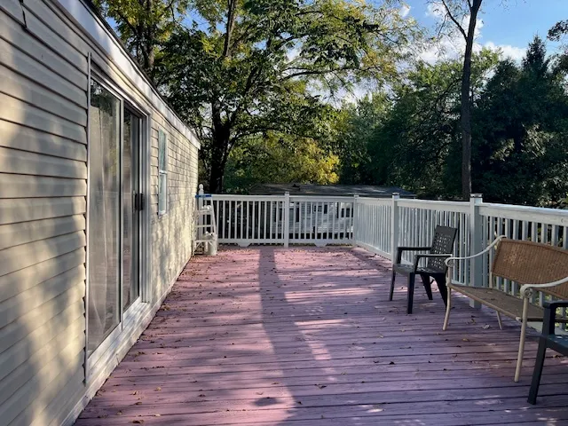 a view of outdoor space with seating space