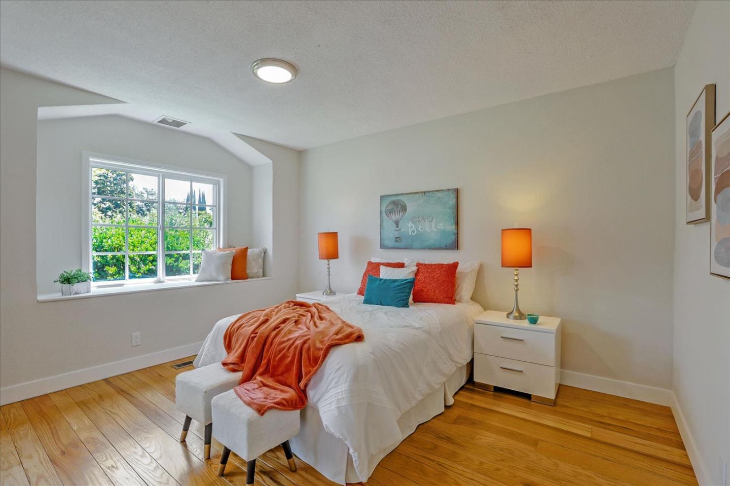 1660 Fordham Way Mountain View, CA 94040 - Photo 24 of 37 a bedroom with a bed and a window