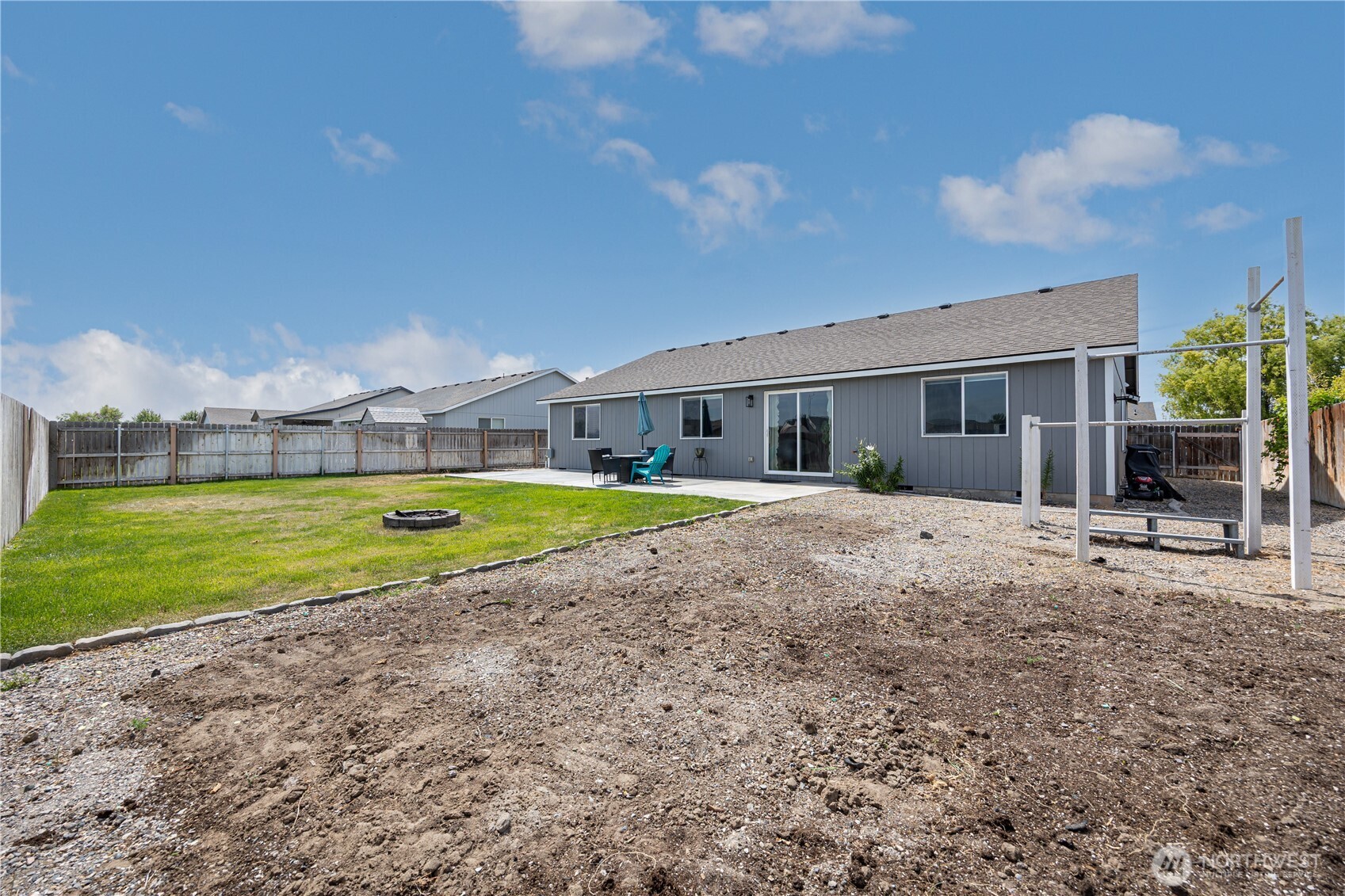 5421 Jackson Lane Pasco, WA 99301 - Photo 32 of 40 a view of a house with a big yard