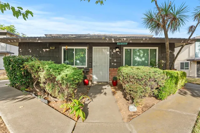 front view of a house