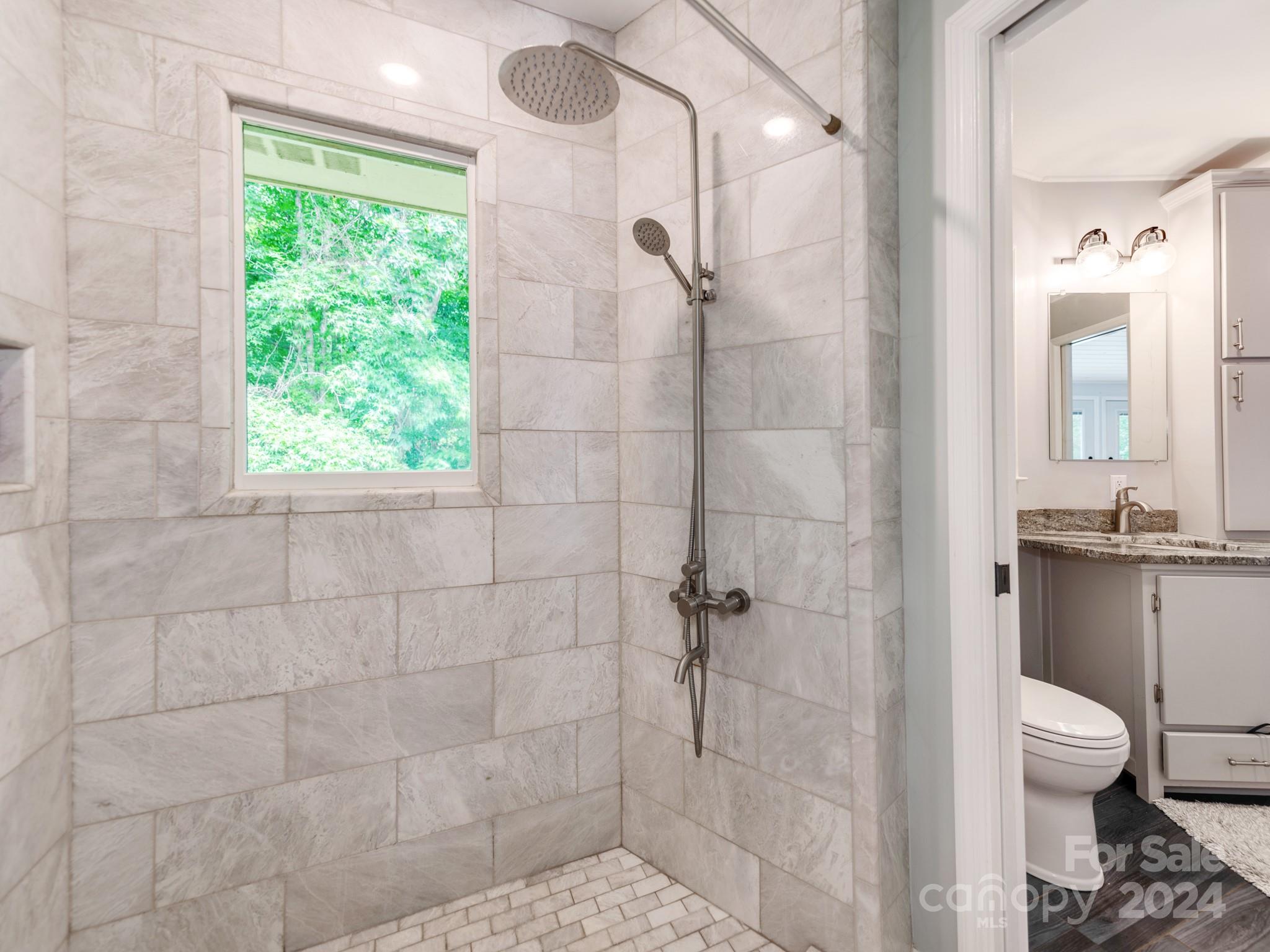 2316 Lake Road Ridgeway, SC 29130 - Photo 20 of 47 a bathroom with a shower and a toilet